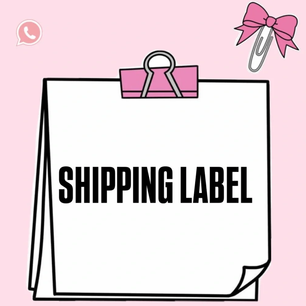 EXTRA SHIPPING LABEL 🏷️